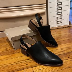 Madewell Slingback Mules Black